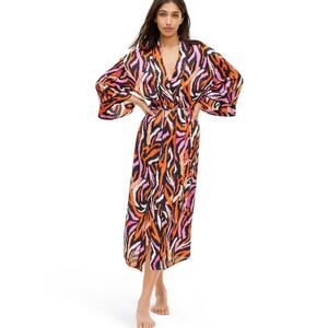 Diane von Furstenburg x Target Disco Zebra Robe